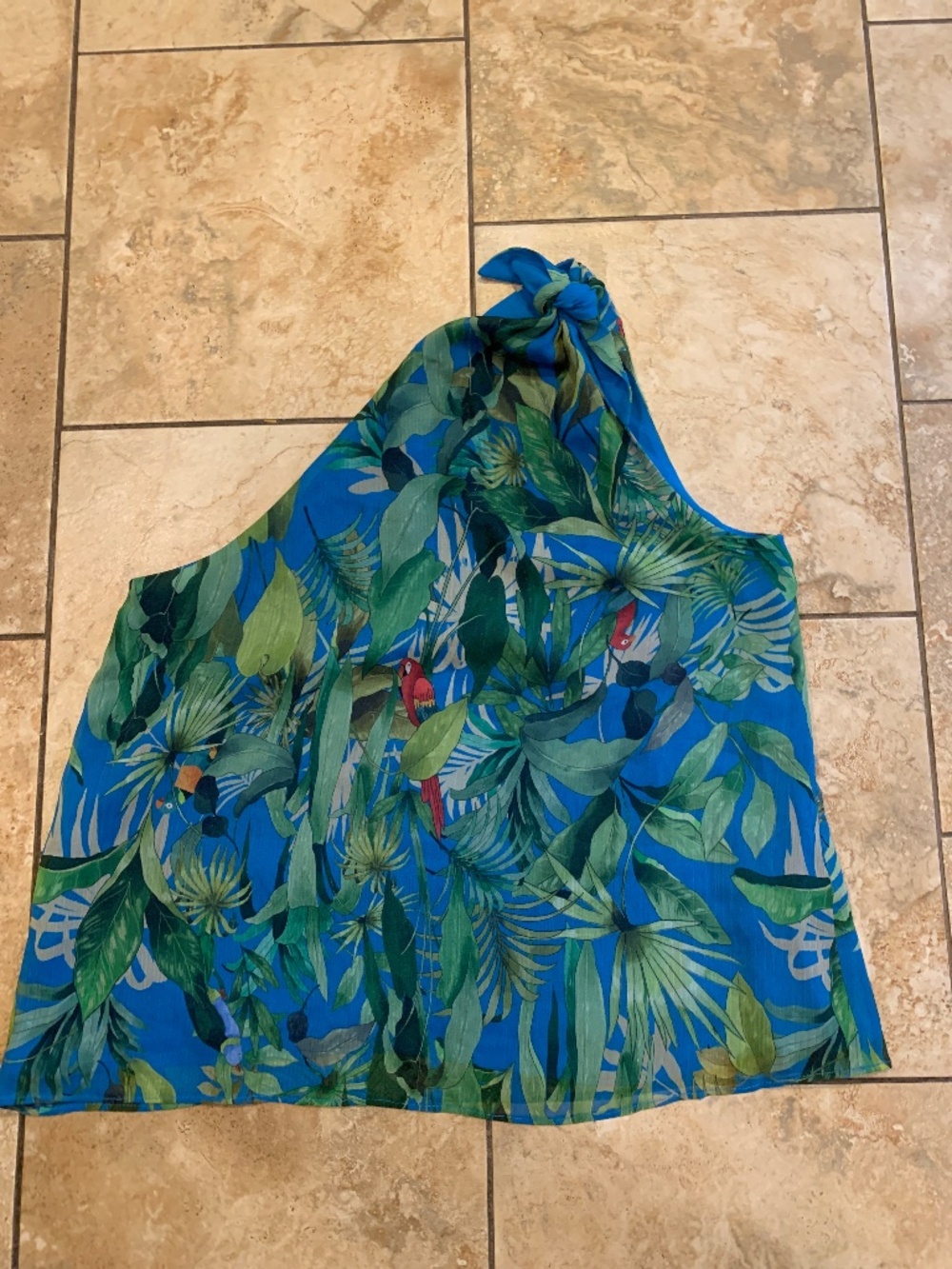 NWOT Antonio Melani Assymetrical top, size S